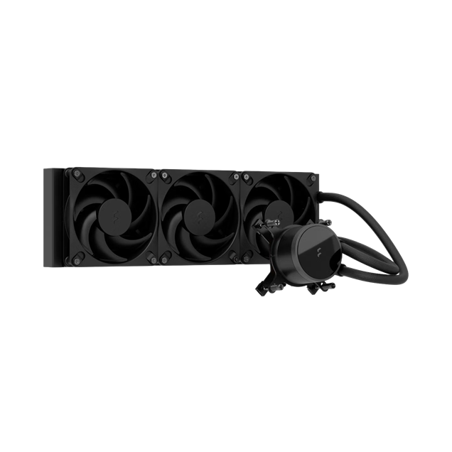 Fractal Design Radius 360 AIO CPU Cooler, Black